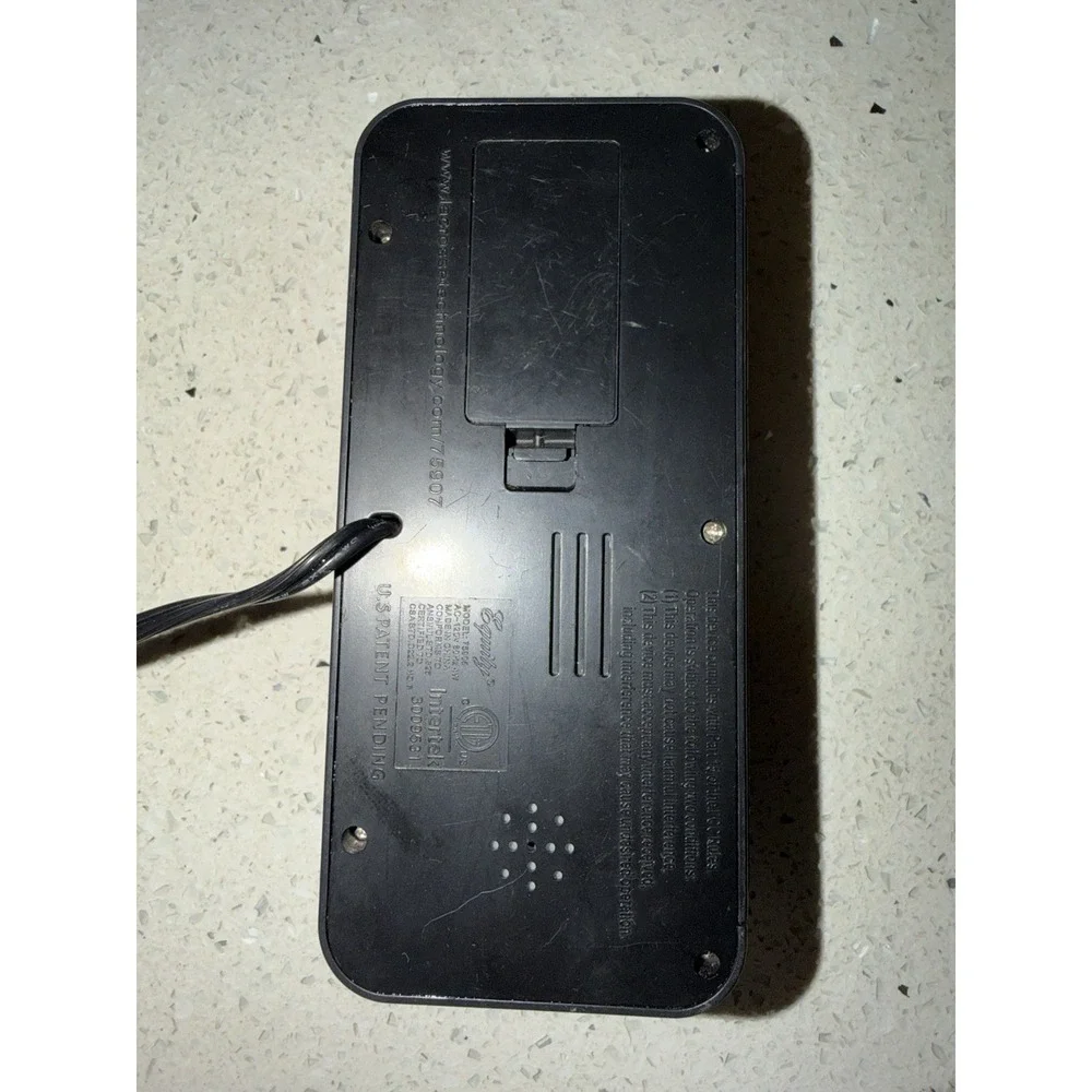 Vintage Equity Alarm‎ Clock LED Digital BIG NUMBERS-TESTED WORKS Model 30402